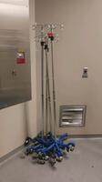 LOT OF (4) IV POLES