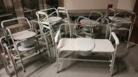 LOT OF COMMODE CHAIRS