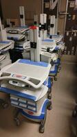 RUBBERMAID 1781414 LOT OF (4) PHARMACY/MED CART