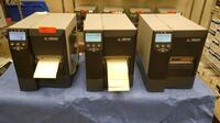 ZEBRA ZM400 LOT OF (3) BARCODE LABEL PRINTERS