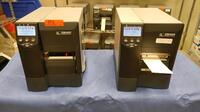 ZEBRA ZM400 LOT OF (2) BARCODE LABEL PRINTERS