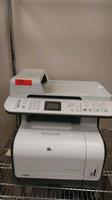 HP LOT OF (3) LASER JET PRINTER: (1) CM1312NFI MFP, (1) 600 M602, (1) 4015TRI