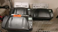 FUJISTU FI-7160 LOT OF (3) DOCUMENT SCANNERS