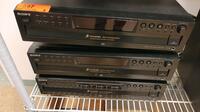 SONY CDP-CE375 LOT OF (3) DISC EXCHANGE SYSTEMS