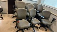 LOT OF (9) TASK CHAIRS