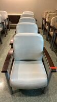 LOT OF (10) LOBBY ARM-CHAIRS