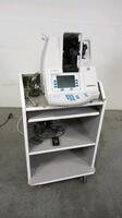 MEDTRONIC HEPCON HMS PLUS COAGULATION ANALYZER ON ROLLING CART