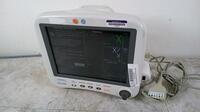 GE DASH 4000 PATIENT MONITOR WITH CAPNOFLEX CO2 MODULE AND ECG CABLE