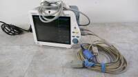 MINDRAY DPM 4 PATIENT MONITOR WITH CABLES (ECG, SPO2, BP)