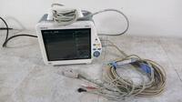 MINDRAY DPM 4 PATIENT MONITOR WITH CABLES (ECG, SPO2, BP)