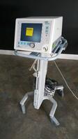 RESPIRONICS BIPAP VISION VENTILATOR ON ROLLING STAND