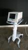 RESPIRONICS BIPAP VISION VENTILATOR ON ROLLING STAND