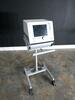 RESPIRONICS BIPAP VISION VENTILATOR ON ROLLING STAND