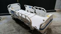 STRYKER SECURE 3002 S3 HOSPITAL BED WITH HEAD & FOOTBOARD (CHAPERONE WITH ZONE CONTROL, BED EXIT, SCALE)