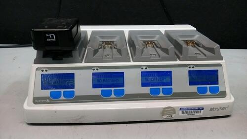 STRYKER SYSTEM 6 BATTERY CHARGER WITH BATTERY