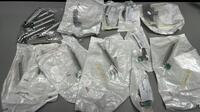 LOT OF LARYNGOSCOPE BLADES & HANDLES