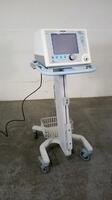 RESPIRONICS BIPAP VISION VENTILATORY SUPPORT SYSTEM ON ROLLING STAND