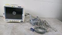 GE DASH 4000 PATIENT MONITOR WITH CABLES (ECG, SPO2, BP)