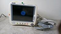 GE DASH 4000 PATIENT MONITOR WITH CABLES (ECG, SPO2, BP)