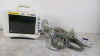 GE DASH 3000 PATIENT MONITOR WITH CABLES (ECG, SPO2, BP)