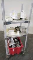 MEDRAD SPECTRIS SOLARIS EP LOT OF INJECTION SYSTEM ACCESSORIES (NO CART)