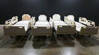 LOT OF HILL-ROM ADVANCE SERIES HOSPITAL BEDS