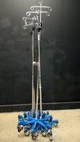 LOT OF IV POLES