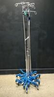 LOT OF IV POLES