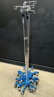 LOT OF IV POLES