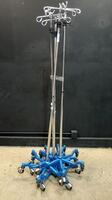 LOT OF IV POLES