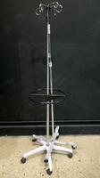 LOT OF IV POLES
