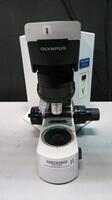 OLYMPUS BX45 LAB MICROSCOPE WITH 2 OBJECTIVES