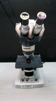 AMERICAN OPTICAL ONE-TEN LAB MICROSCOPE WITH 3 OBJECTIVES