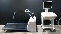 GE CASE STRESS TEST WORKSTATION WITH SERIES 2000 TREADMILL