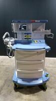 DRAGER FABIUS GS PREMIUM ANESTHESIA MACHINE WITH (3.37A SOFTWARE VERSION, VOLUME CONTROL, PRESSURE CONTROL, PRESSURE SUPPORT, SIMV/PS, MAN SPONT)