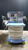DRAGER FABIUS GS PREMIUM ANESTHESIA MACHINE WITH (3.37A SOFTWARE VERSION, VOLUME CONTROL, PRESSURE CONTROL, PRESSURE SUPPORT, SIMV/PS, MAN SPONT)