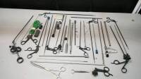 LOT OF LAPAROSCOPIC INSTRUMENTS