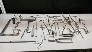 LOT OF VARIOUS INSTRUMENTS