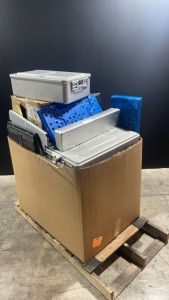LOT OF EMPTY INSTRUMENT CASES & TRAYS