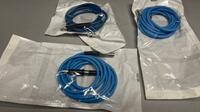 LOT OF FIBER OPTIC LIGHT CABLES