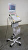 VIASYS LTV 1200 PORTABLE VENTILATOR WITH SPRINTPACK AND LTM MONITOR ON ROLLING STAND