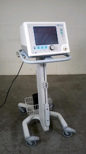 RESPIRONICS BIPAP VISION VENTILATORY SUPPORT SYSTEM ON ROLLING STAND