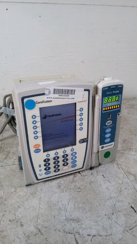 CAREFUSION ALARIS PC GUARDRAILS 8015 INFUSION PUMP WITH ALARIS 8100 PUMP MODULE