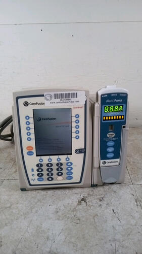 CAREFUSION ALARIS PC GUARDRAILS 8015 INFUSION PUMP WITH ALARIS 8100 PUMP MODULE