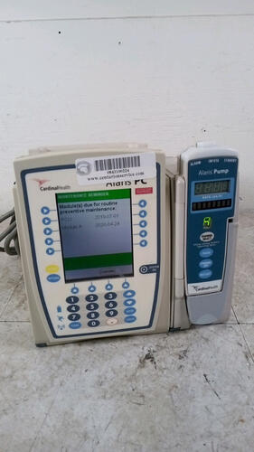 CARDINAL HEALTH ALARIS PC GUARDRAILS 8015 INFUSION PUMP WITH ALARIS 8100 PUMP MODULE