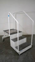 QUANTUM MEDICAL IMAGING QC-WBS-3 THREE-STEP WEIGHT BEARING ROLLING STAND