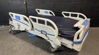 STRYKER 3002 S3 HOSPITAL BED W/HEAD & FOOTBOARD & SCALE (CHAPERONE W/ZONE CONTROL, BED EXIT, SCALE, IBED AWARENESS)