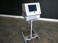 RESPIRONICS BIPAP VISION VENTILATOR ON ROLLING STAND