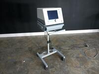 RESPIRONICS BIPAP VISION VENTILATOR ON ROLLING STAND