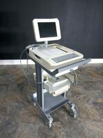 SPACE LABS ECLIPSE PLUS ECG/EKG WITH LEADS AND CART